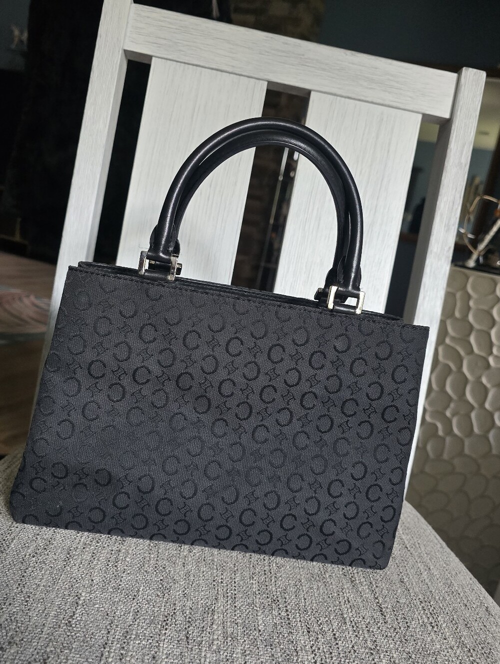 Authentic Celine Satchel Bag with Top Handles
